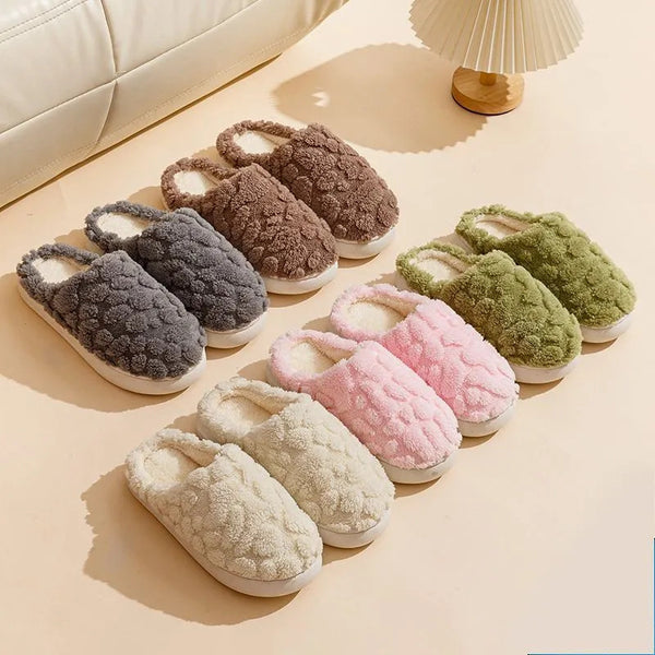 Home Winter Plush Slippers