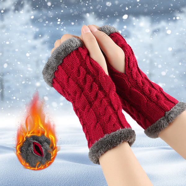 Winter Plush Gloves: